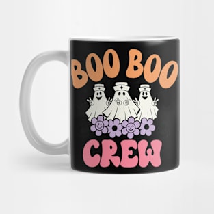 Boo Boo Crew Nurse Shirts Halloween Nurse Shirts for Women Mug